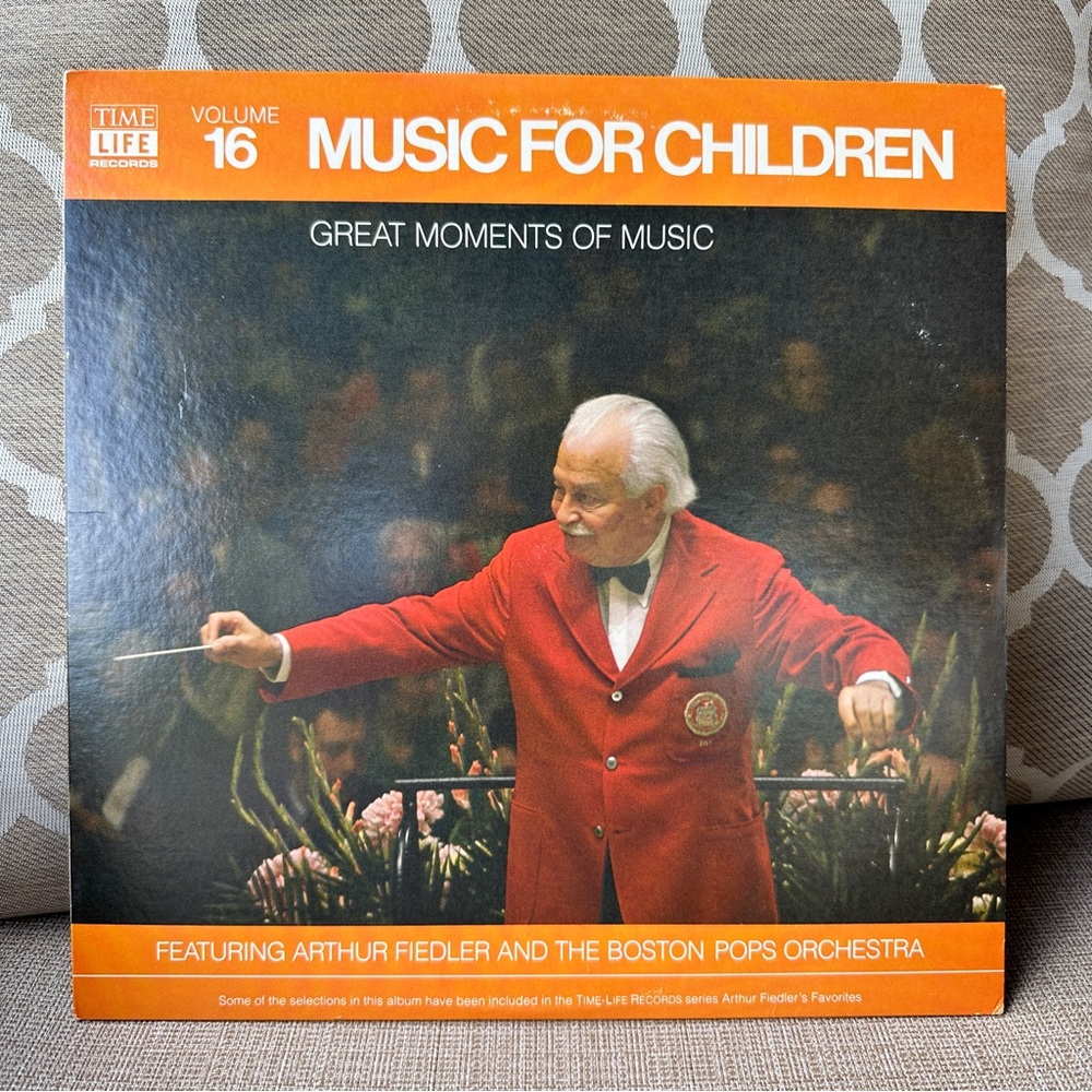 1980 Vinyl Music For Children- Orchestra Music